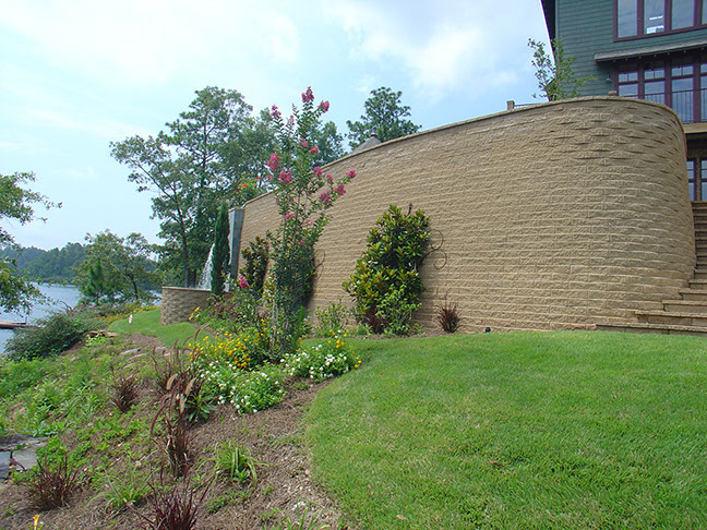 GeoStone Retaining Wall Tan