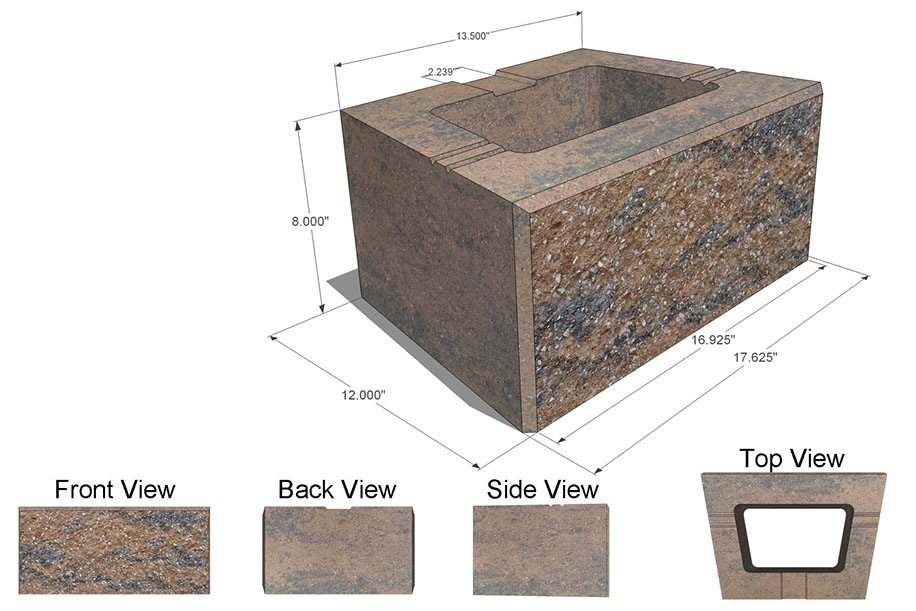 Retaining Wall Block - GeoStone